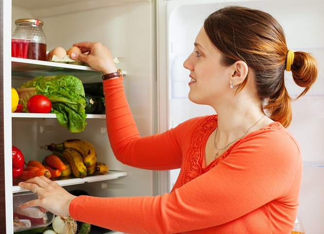 Ranger les aliments dans la zone adéquate